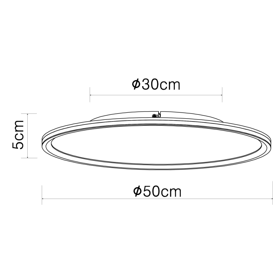 Globo - LED taklampa LED/58W/230V diameter 50 cm