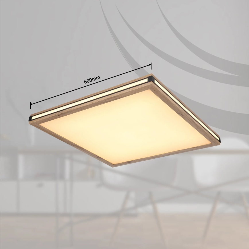 Globo - LED Dimbar taklampa LED/36W/230V 3000K 60x60 cm