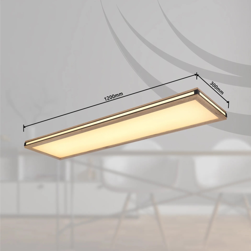 Globo - LED Dimbar taklampa LED/36W/230V 3000K 30x120 cm