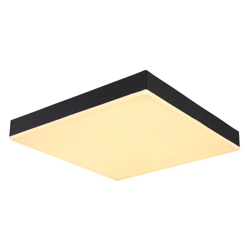Globo - LED taklampa LED/18W/230V 30x30 cm svart