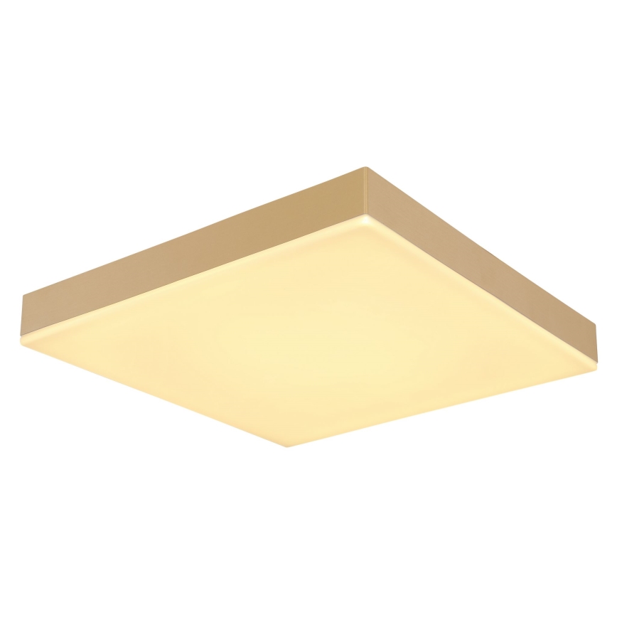 Globo - LED taklampa LED/18W/230V 30x30 cm guld