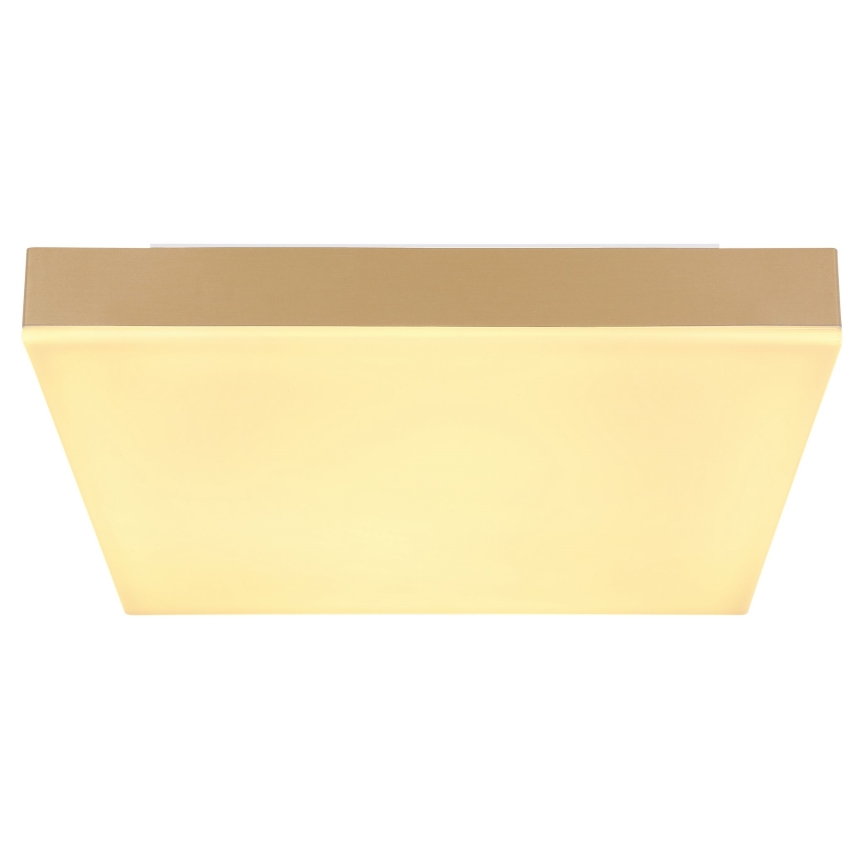 Globo - LED taklampa LED/18W/230V 30x30 cm guld