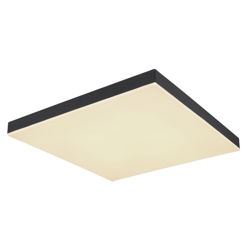 Globo - LED Dimbar taklampa LED/24W/230V 2700-6500K svart + fjärrkontroll