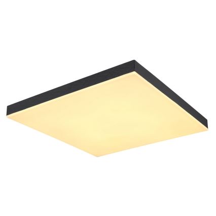 Globo - LED Dimbar taklampa LED/24W/230V 2700-6500K svart + fjärrkontroll