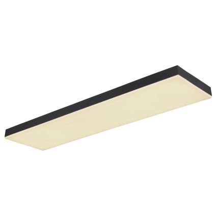 Globo - LED Dimbar taklampa LED/24W/230V 2700-6500K svart + fjärrkontroll