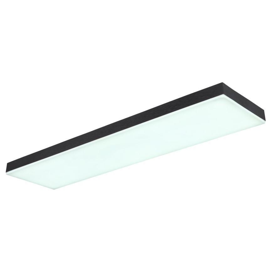 Globo - LED Dimbar taklampa LED/24W/230V 2700-6500K svart + fjärrkontroll