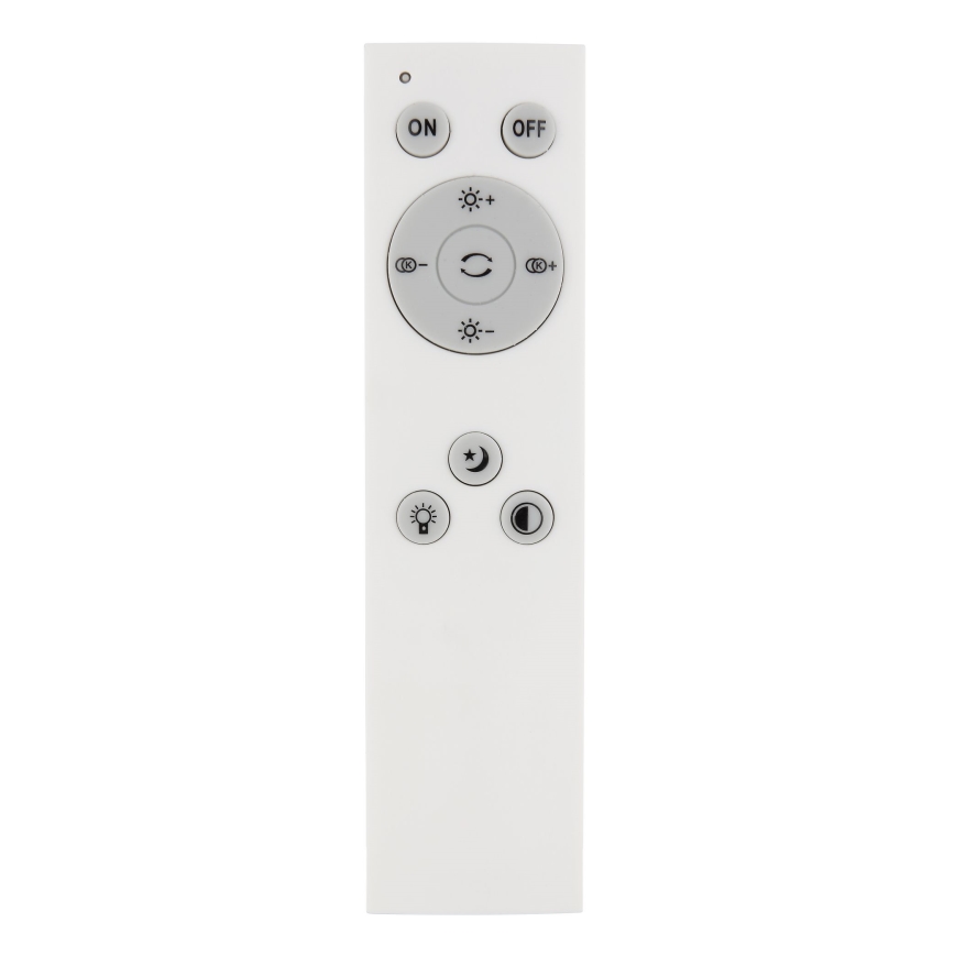 Globo - LED Dimbar taklampa LED/24W/230V 2700-6500K svart + fjärrkontroll