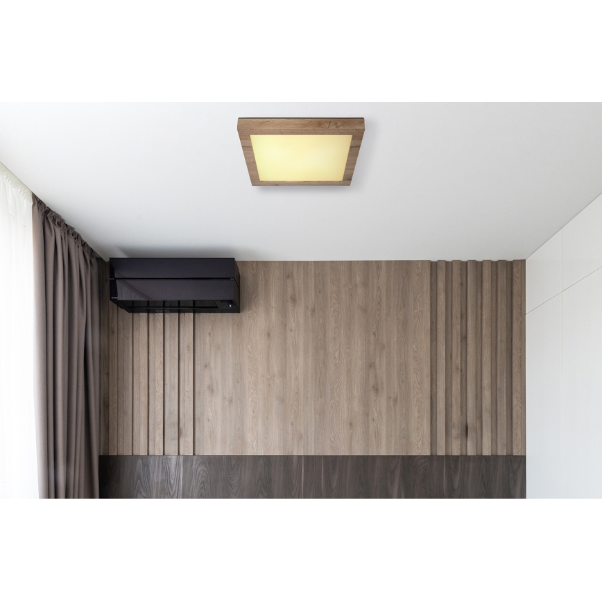 Globo - LED taklampa LED/16W/230V brun