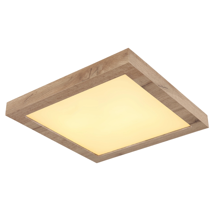 Globo - LED taklampa LED/16W/230V brun