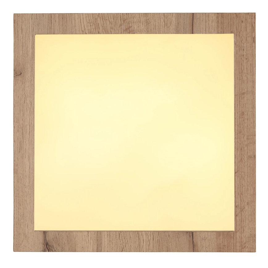 Globo - LED taklampa LED/16W/230V brun