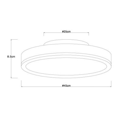 Globo - LED taklampa LED/24W/230V 3000K diameter 45 cm