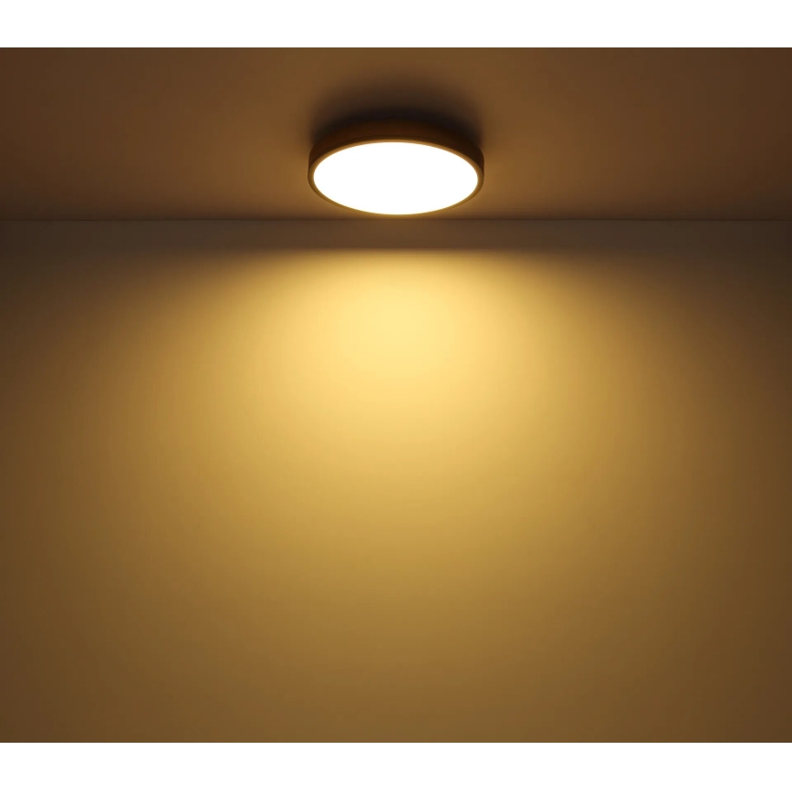 Globo - LED Dimbar taklampa LED/40W/230V 2700-6500K diameter 60 cm + fjärrkontroll brun/grå