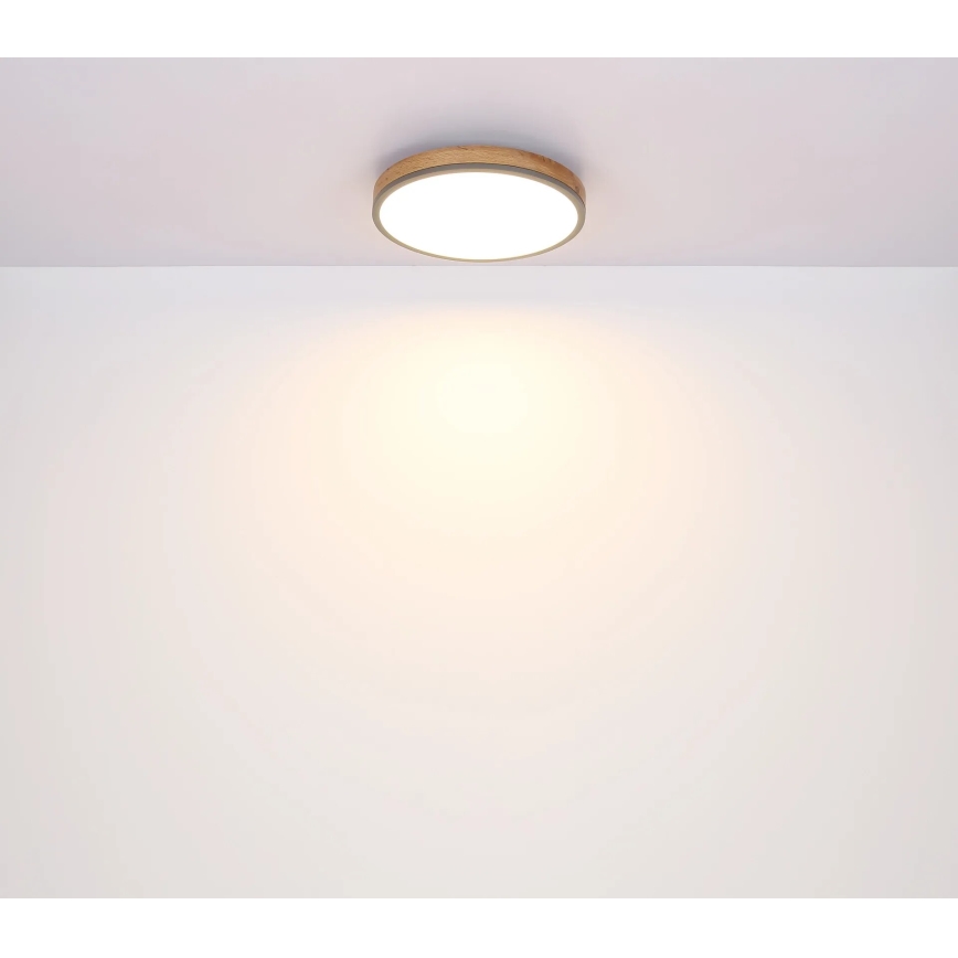 Globo - LED Dimbar taklampa LED/40W/230V 2700-6500K diameter 60 cm + fjärrkontroll brun/grå