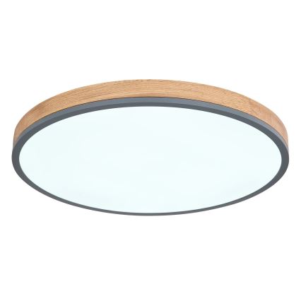 Globo - LED Dimbar taklampa LED/40W/230V 2700-6500K diameter 60 cm + fjärrkontroll brun/grå