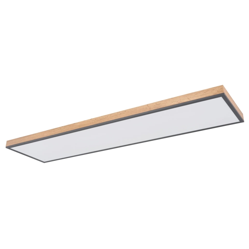 Globo - LED Dimbar taklampa LED/36W/230V 2700-6500K + fjärrkontroll brun/grå