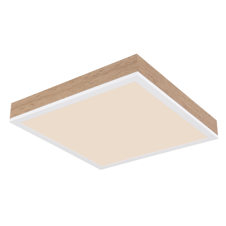 Globo - LED taklampa LED/12W/230V 30x30 cm brun