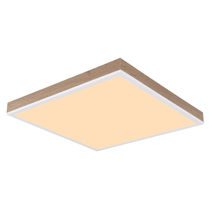 Globo - LED Dimbar taklampa LED/24W/230V 2700-6500K + fjärrkontroll brun/vit