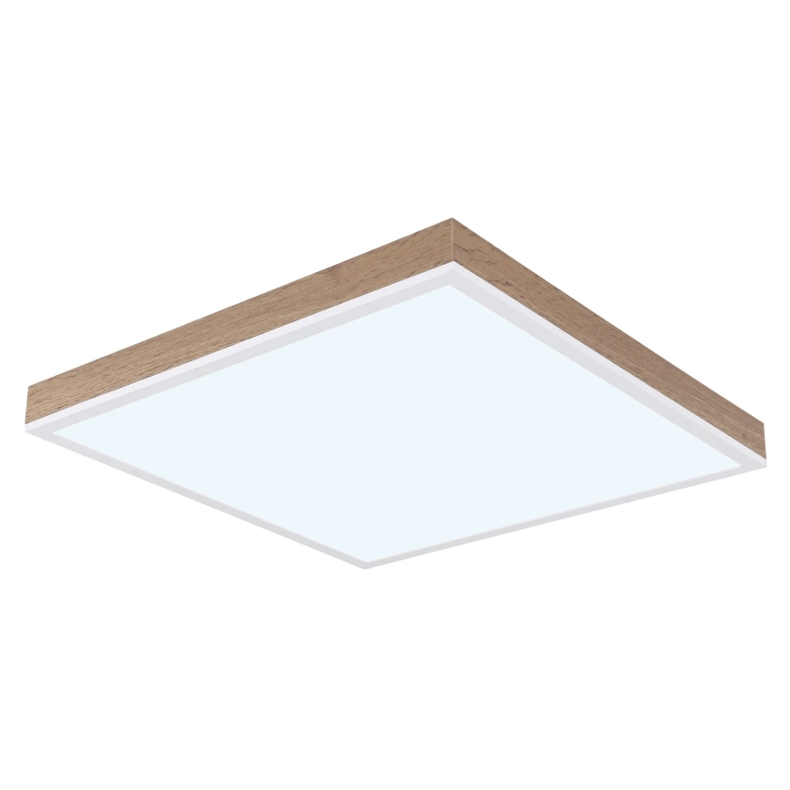 Globo - LED Dimbar taklampa LED/24W/230V 2700-6500K + fjärrkontroll brun/vit