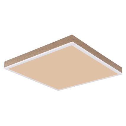 Globo - LED Dimbar taklampa LED/24W/230V 2700-6500K + fjärrkontroll brun/vit