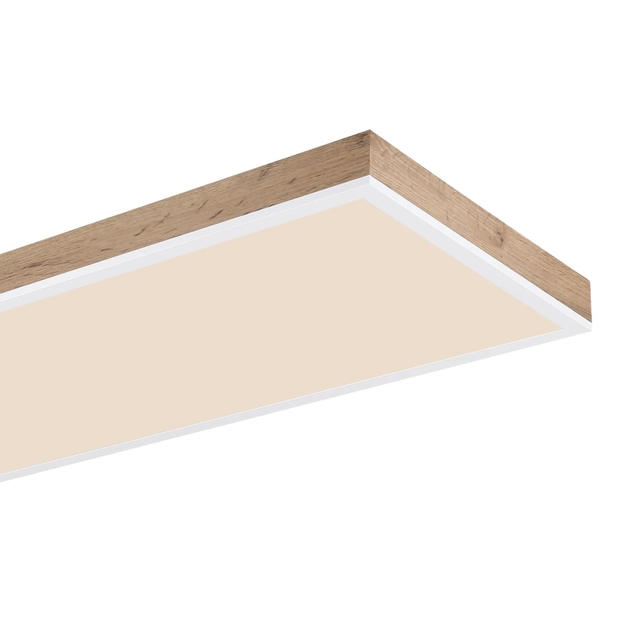Globo - LED Dimbar taklampa LED/36W/230V 2700-6500K + fjärrkontroll brun/vit