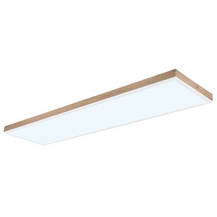 Globo - LED Dimbar taklampa LED/36W/230V 2700-6500K + fjärrkontroll brun/vit