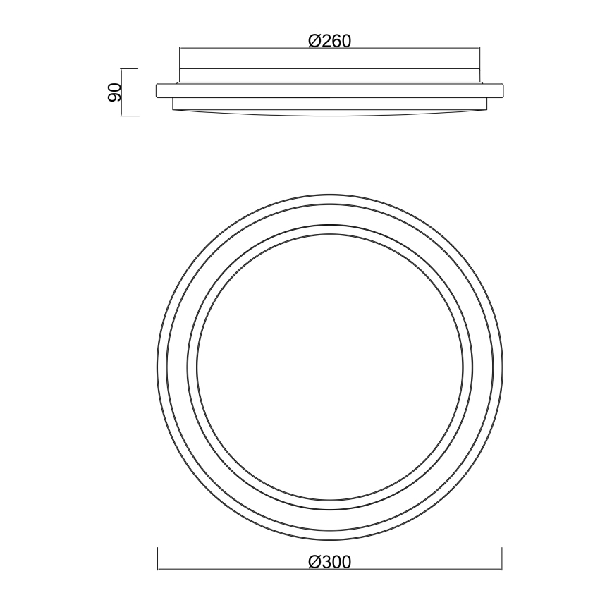 Globo 41762S - LED Badrumslampa med sensor GREGORY LED/18W/230V IP44