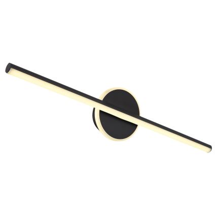 Globo - Badrumsspegel med LED-belysning LED/10W/230V 60,8 cm IP44 svart