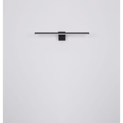 Globo - Badrumsspegel med LED-belysning LED/10W/230V 60,8 cm IP44 svart