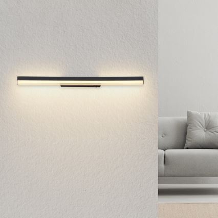 Globo - LED väggbelysning LED/12W/230V 3000/6000K 60 cm svart