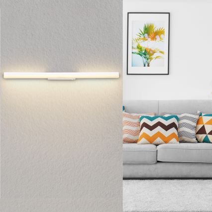 Globo - LED väggbelysning LED/18W/230V 3000/6000K 80 cm vit