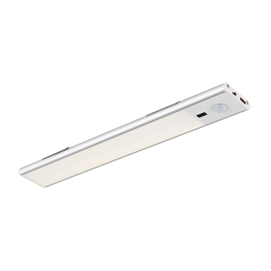 Globo - LED Dimbart uppladdningsbart underskåpsbelysning LED/1,4W/5V 4000K 1100 mAh 24 cm