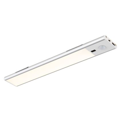 Globo - LED Dimbart uppladdningsbart underskåpsbelysning LED/1,4W/5V 4000K 1100 mAh 24 cm