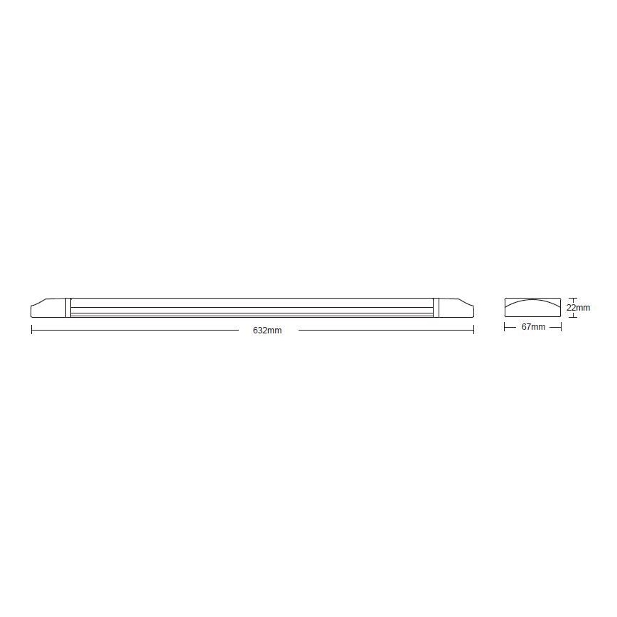 Globo 42436-18 - LED Badrumsbelysning vägg JON LED/18W/230V IP65