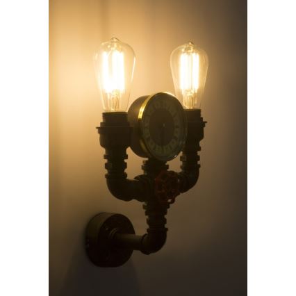 Globo 43000W2 - Väggbelysning BAYUDA 2xE27/60W/230V