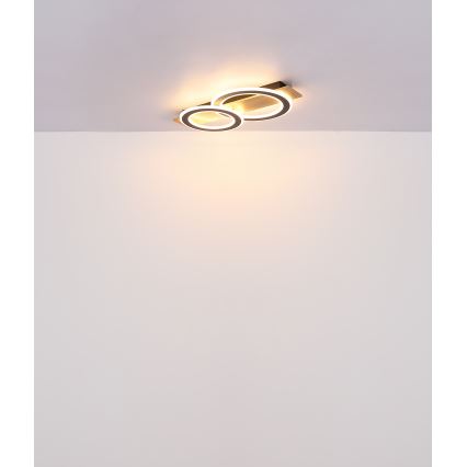 Globo - LED taklampa LED/40W/230V brun