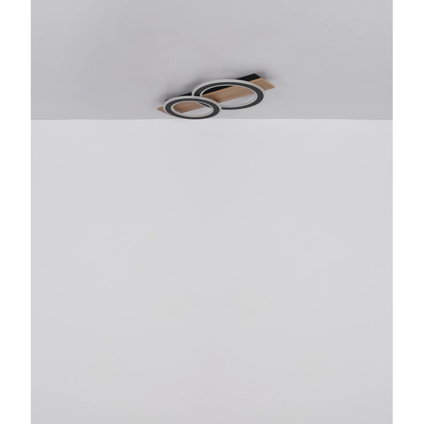 Globo - LED taklampa LED/40W/230V brun