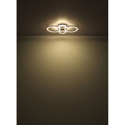 Globo - LED Taklampa LED/40W/230V 2700/4500/6500K Ø 35,5x53 cm svart