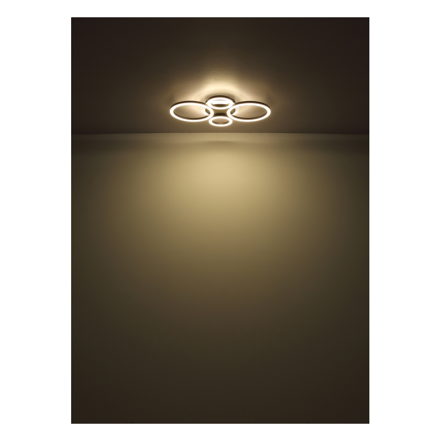 Globo - LED Taklampa LED/40W/230V 2700/4500/6500K Ø 35,5x53 cm svart