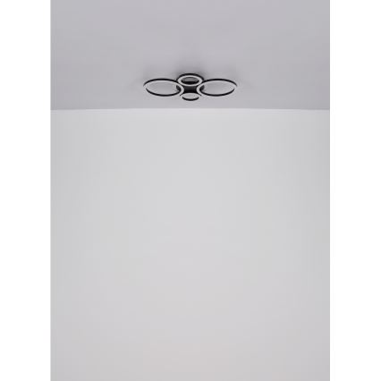 Globo - LED Taklampa LED/40W/230V 2700/4500/6500K Ø 35,5x53 cm svart