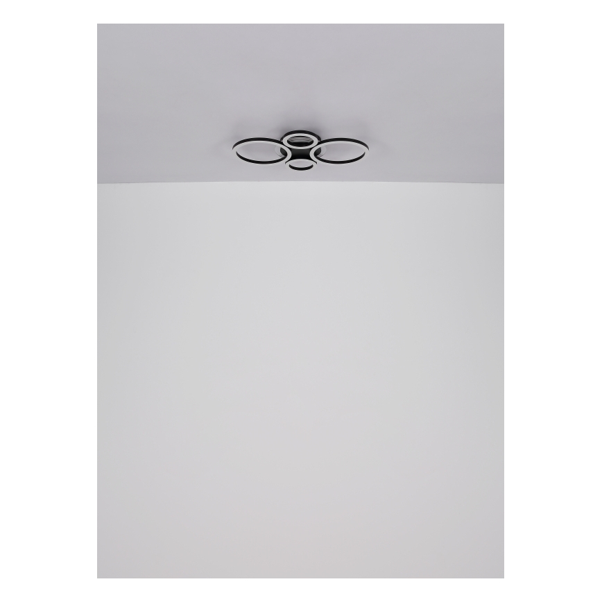 Globo - LED Taklampa LED/40W/230V 2700/4500/6500K Ø 35,5x53 cm svart
