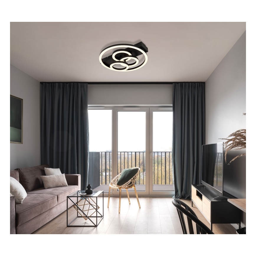 Globo - LED Dimbar taklampa LED/40W/230V 2700-6500K diameter 35x33 cm + fjärrkontroll