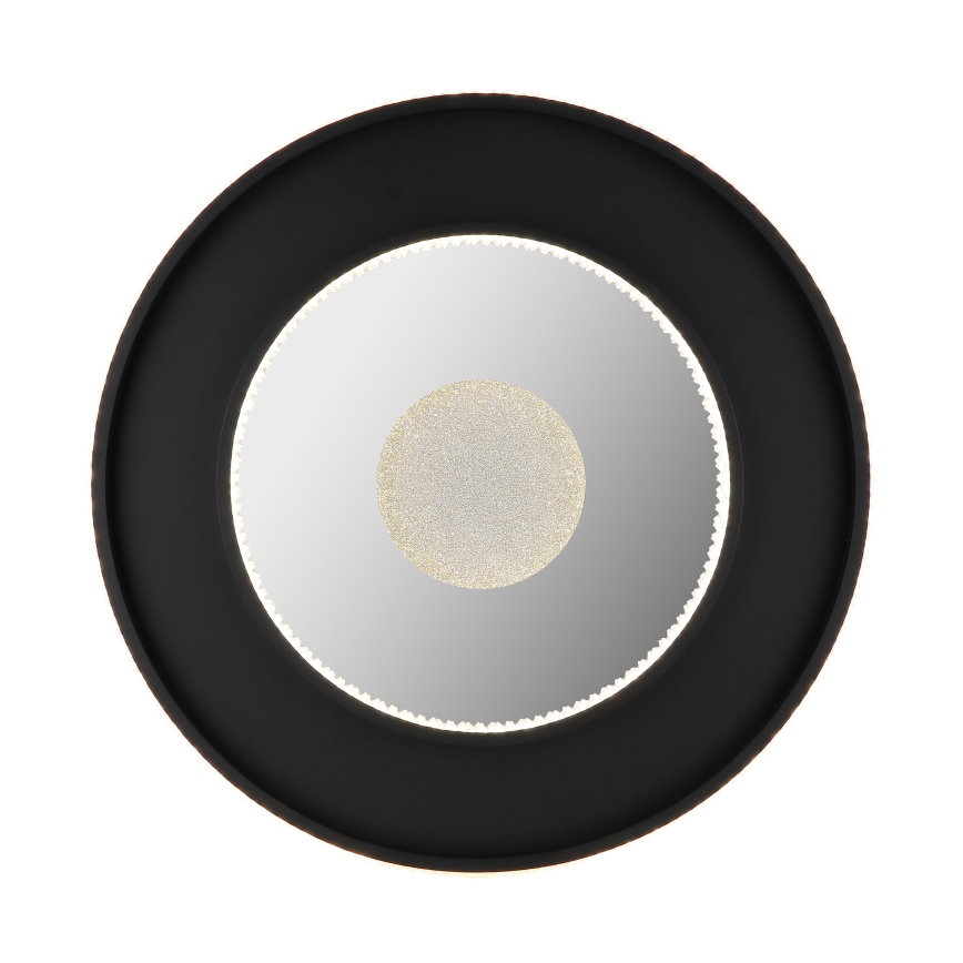 Globo - LED dimbar taklampa LED/30W/230V 2700-6500K Ø 52,5 cm svart + fjärrkontroll