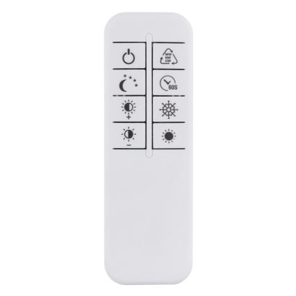 Globo - LED dimbar taklampa LED/30W/230V 2700-6500K Ø 52,5 cm svart + fjärrkontroll