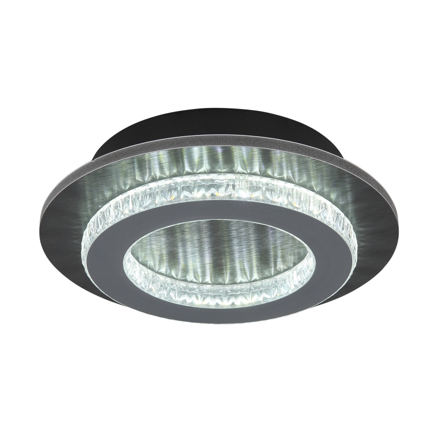 Globo - LED taklampa 12W/230V 3000/4000/6500K Ø20 cm antracit