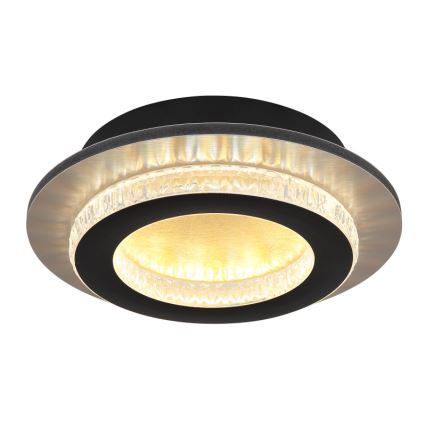 Globo - LED-taklampa LED/12W/230V 3000/4000/6500K Ø 20 cm svart