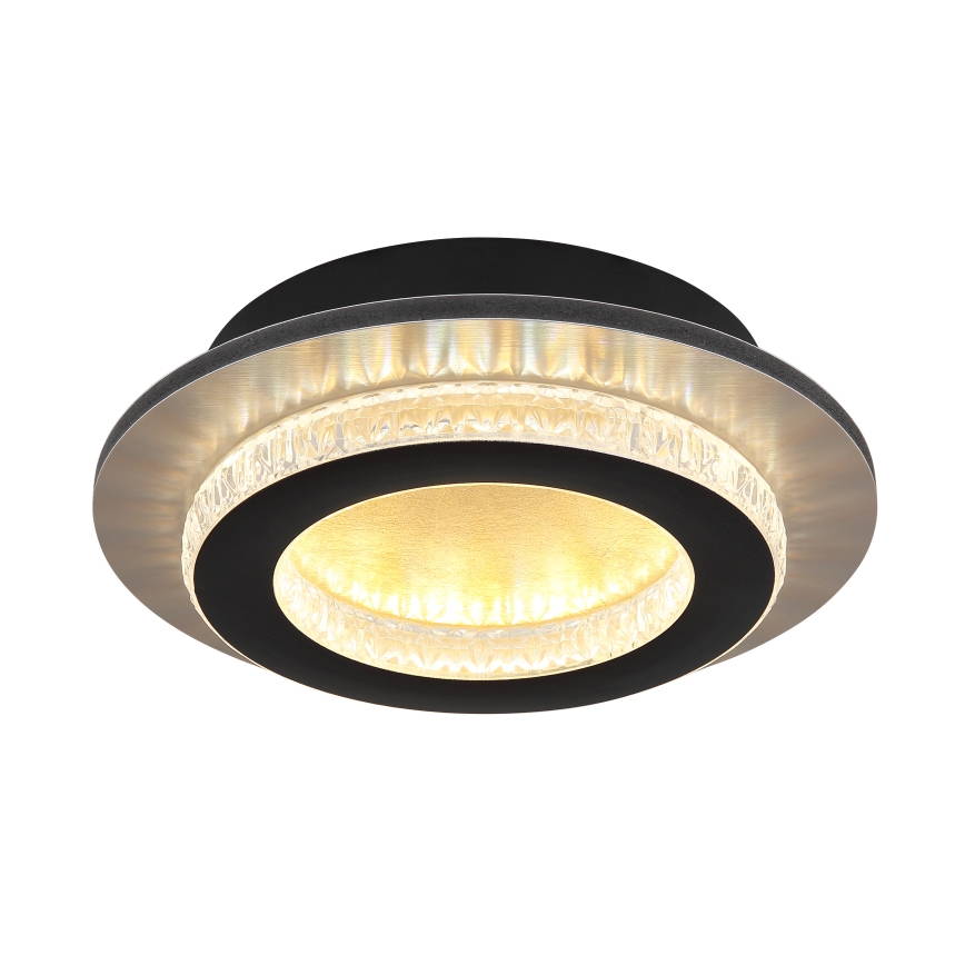 Globo - LED-taklampa LED/12W/230V 3000/4000/6500K Ø 20 cm svart