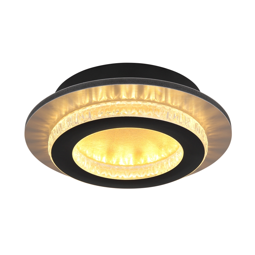 Globo - LED-taklampa LED/12W/230V 3000/4000/6500K Ø 20 cm svart
