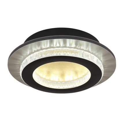 Globo - LED-taklampa LED/12W/230V 3000/4000/6500K Ø 20 cm svart
