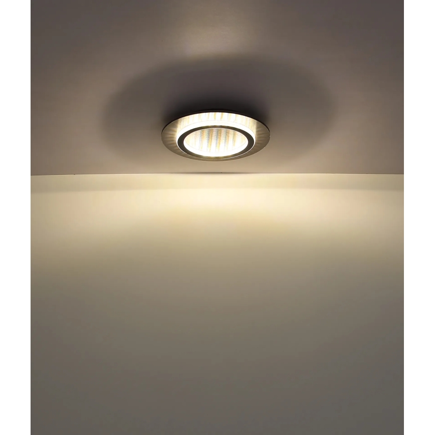 Globo - LED taklampa LED/24W/230V 3000/4000/6500K Ø 35 cm antracit