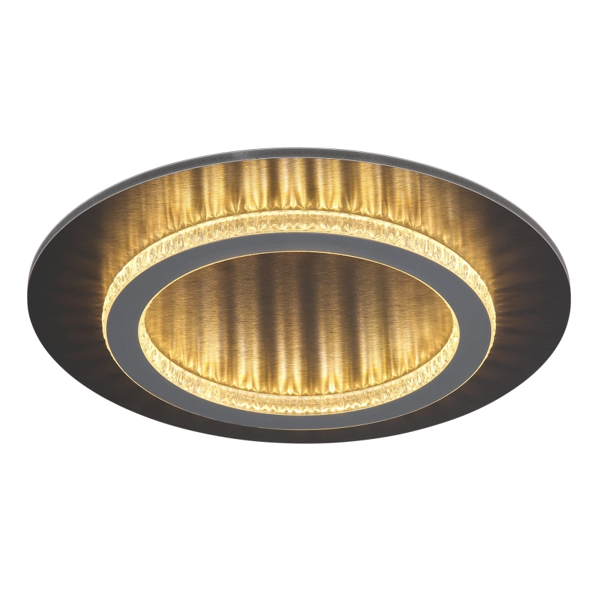 Globo - LED taklampa LED/24W/230V 3000/4000/6500K Ø 35 cm antracit